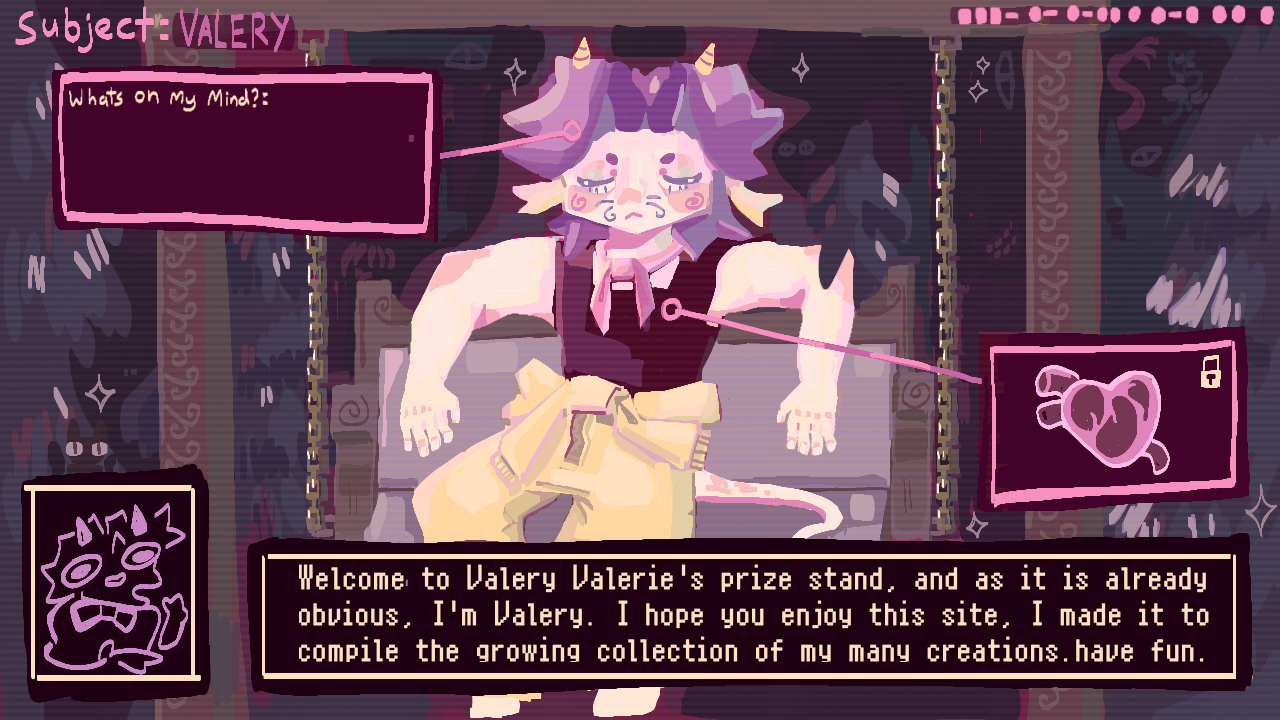 valery gamescreen intro